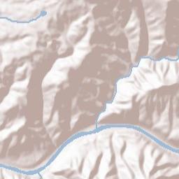 Summers County Terrain Map