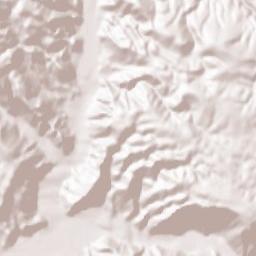 Caliente Terrain Map