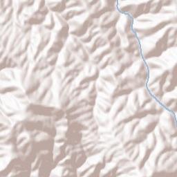 Mariposa County Terrain Map
