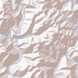Mullens Terrain Map