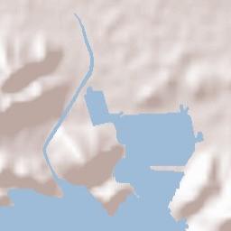 Barrio de la Concepción Terrain Map