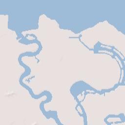 Foster City Terrain Map