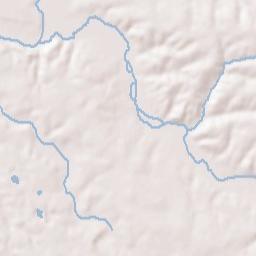 Larue County Terrain Map