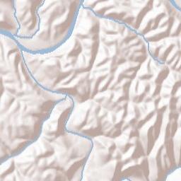 Beattyville Terrain Map