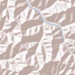 Gilbert Creek Terrain Map