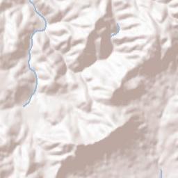 Midpines Terrain Map