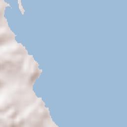 Donghae-si Terrain Map