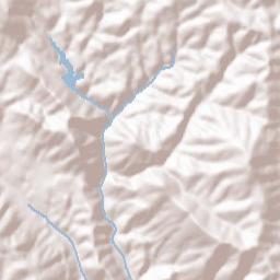 Mariposa Terrain Map
