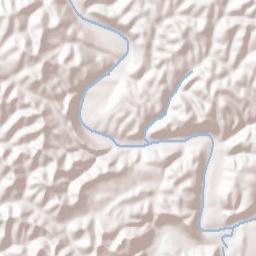 Booneville Terrain Map
