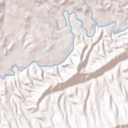 Craig County Terrain Map