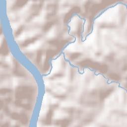 Sanlúcar de Guadiana Terrain Map