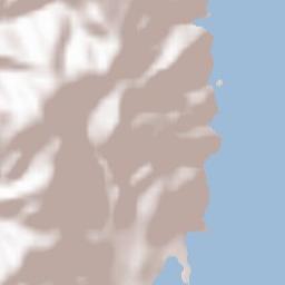 Áno Sýros Terrain Map