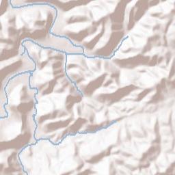 Mercer County Terrain Map