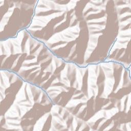 McDowell County Terrain Map