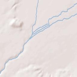 West Bishop Terrain Map
