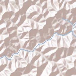 Knott County Terrain Map