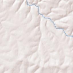 Texas County Terrain Map