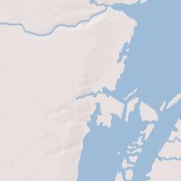 Northampton County Terrain Map