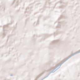 Hart County Terrain Map