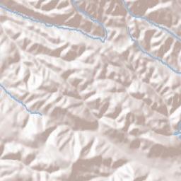 Santa Clara County Terrain Map