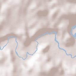 Cuevas Bajas Terrain Map