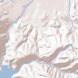 Los Gatos Terrain Map