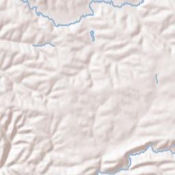 Prices Fork Terrain Map