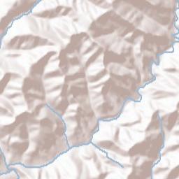 Boulder Creek Terrain Map