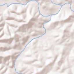 Shannon County Terrain Map