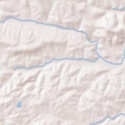 Caldwell County Terrain Map