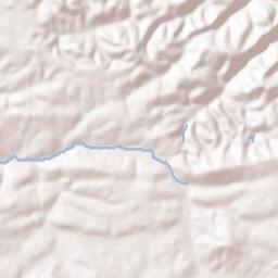 Christiansburg Terrain Map