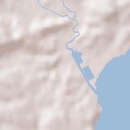 Lagos Terrain Map