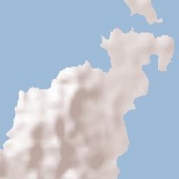 Antíparos Terrain Map