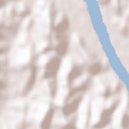Chungju-si Terrain Map