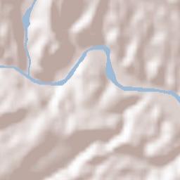 Santa Fe de Mondújar Terrain Map
