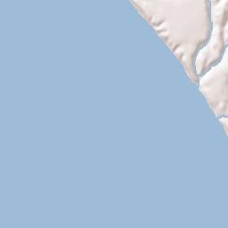 La Selva Beach Terrain Map