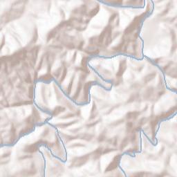 Floyd County Terrain Map