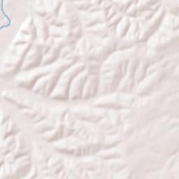 Newton County Terrain Map