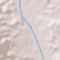 Huércal de Almería Terrain Map