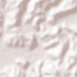 Bonghwa-gun Terrain Map