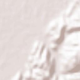 Hakui Shi Terrain Map