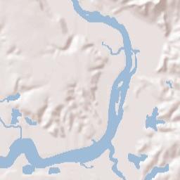 Elkhorn Terrain Map