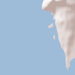 Methóni Terrain Map