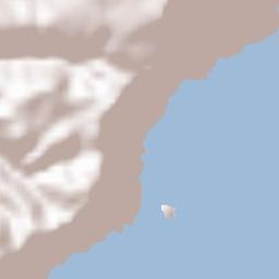 Amorgós Terrain Map