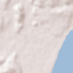 Kitaibaraki Terrain Map