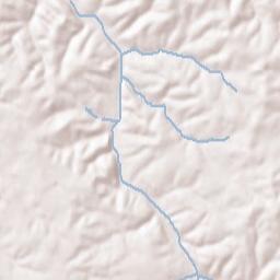 Allen County Terrain Map