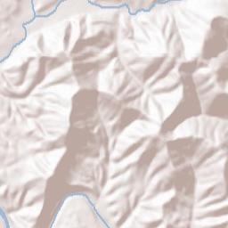 Whitley County Terrain Map