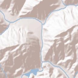 Pineville Terrain Map
