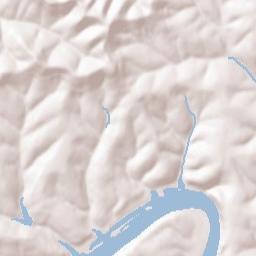 Merriam Woods Terrain Map