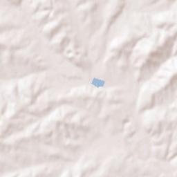 Oregon County Terrain Map